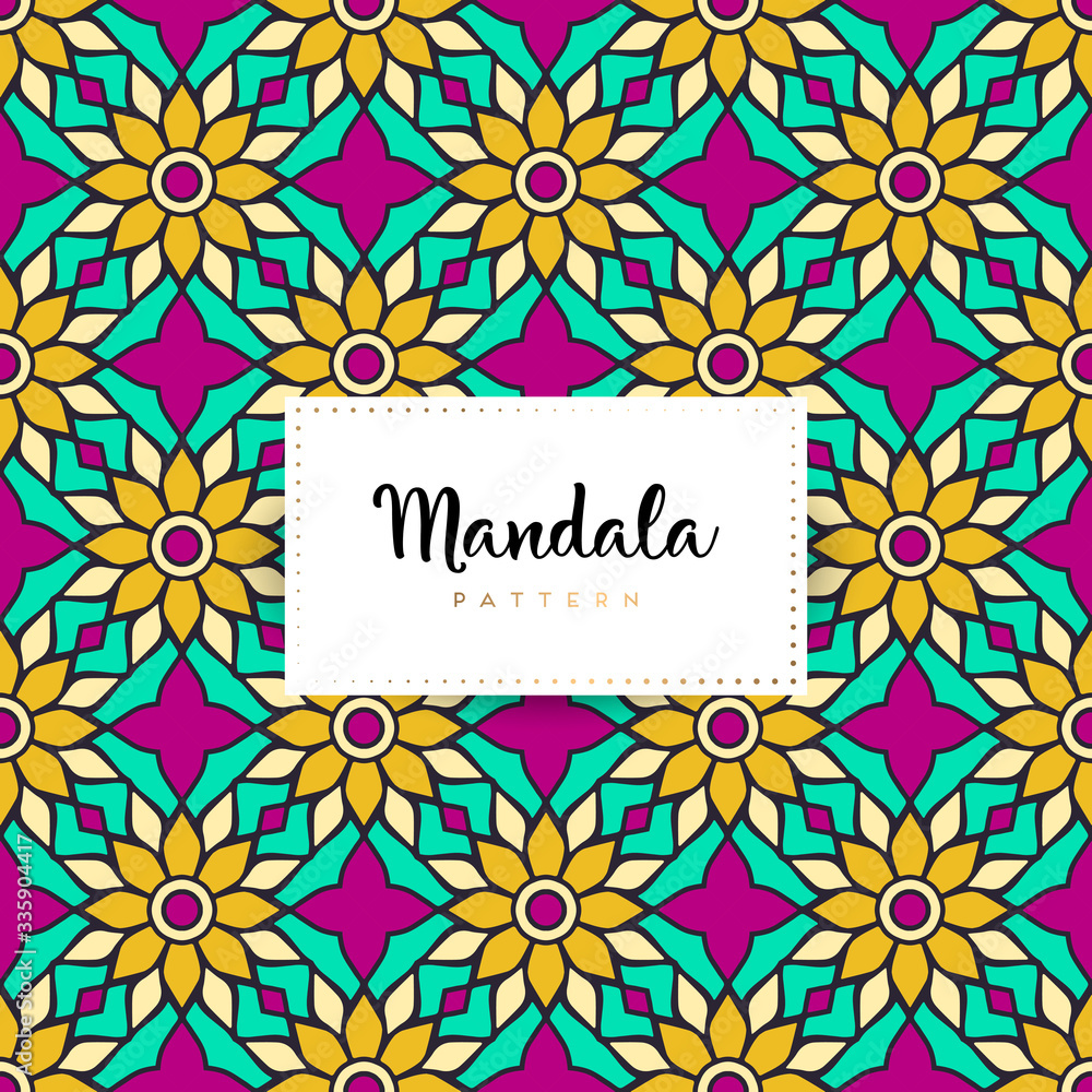 luxury ornamental mandala design background