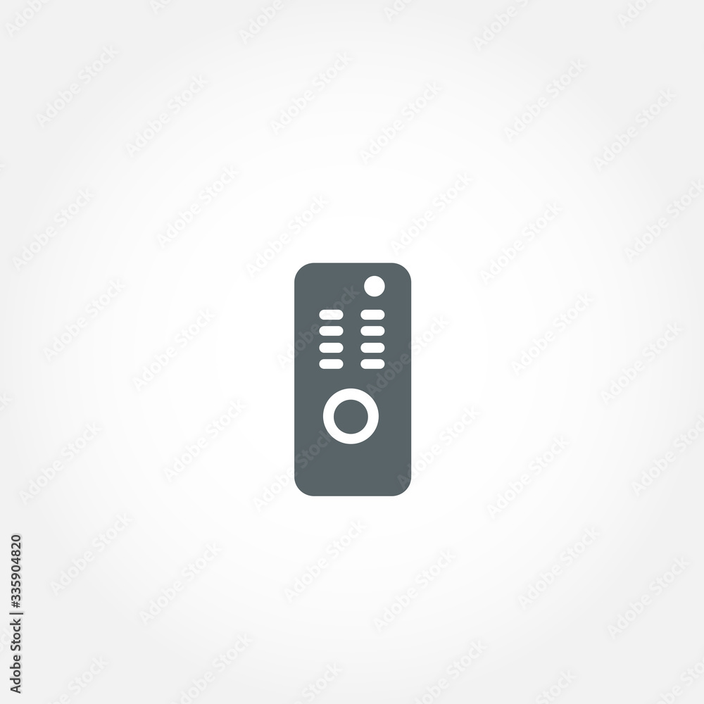 remote control icon. isolated design element remote control icon. isolated design element