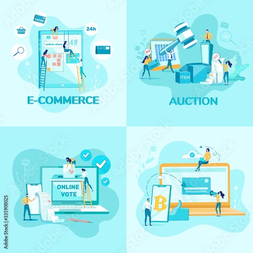 Internet Services for Social Issues and Commerce.