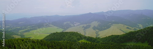 krajobraz górski Pieniny © Mariusz