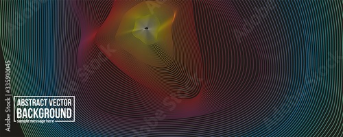 Abstract bright rainbow background. Vector illustration.