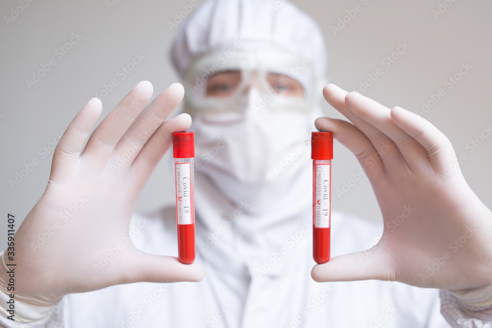 medical workers examine corona virus and carry out disinfection. medical workers examine corona virus and carry out disinfection.