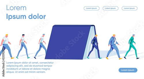 Inexperienced Men go Through Book Buying Suits.