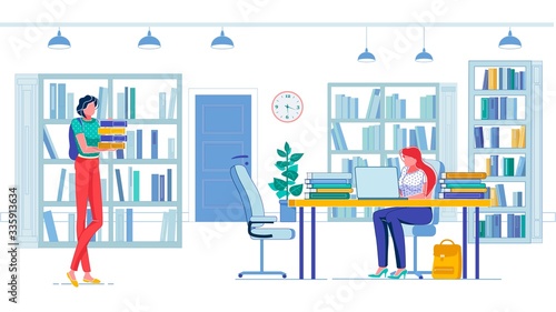 Educational and Library Service Supporting Student