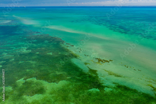 Florida nature coastline landscape underwater reefs