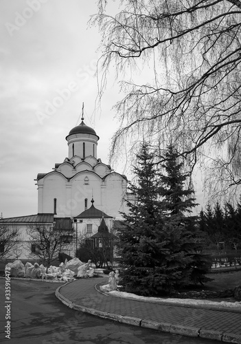 old Russian architecture, the Church in the city of Vladimir