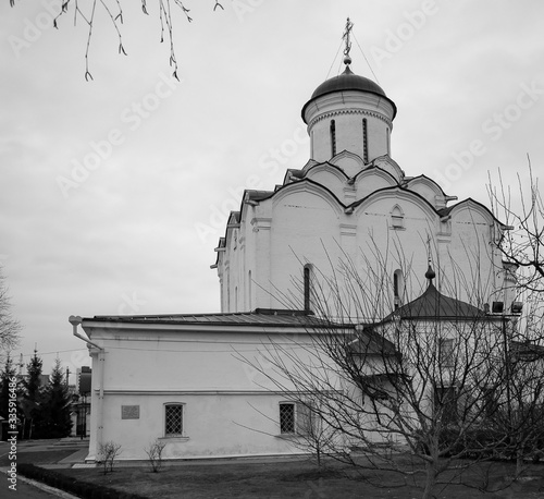 old Russian architecture, the Church in the city of Vladimir