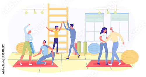Physical Therapy for Patients Rehabilitation.