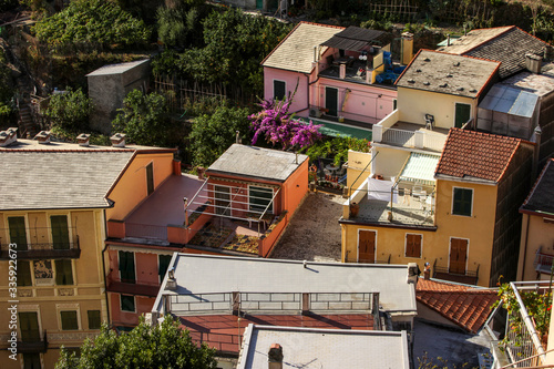 Manarola - one of the cities of Cinque Terre in Italy #335922673