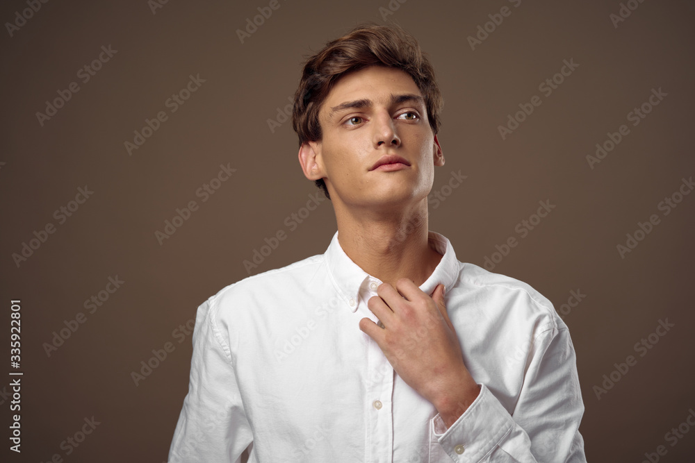 portrait of a young man portrait of a young man
