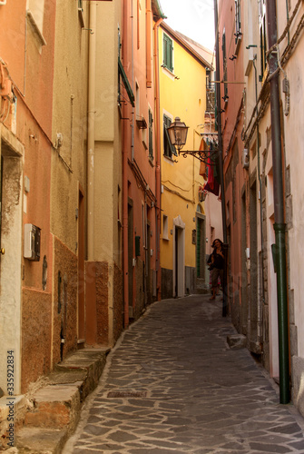 Fototapeta Naklejka Na Ścianę i Meble -   Manarola - one of the cities of Cinque Terre in Italy