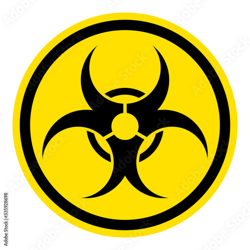 Warnschild Biohazard