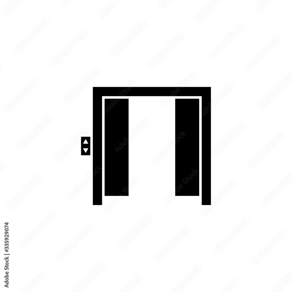 Elevator icon illustration isolated vector sign symbol Elevator icon illustration isolated vector sign symbol