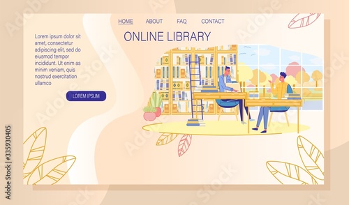 Internet Training and Online Course Landing Page