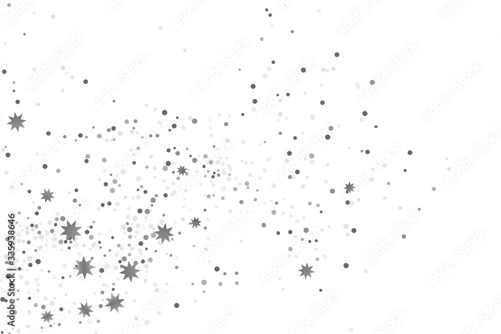 Silver glitter confetti. Silver glitter confetti.