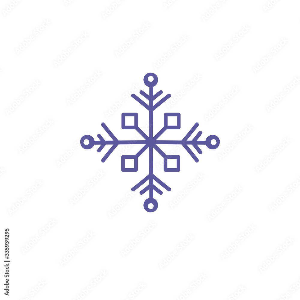 Weather pictogram. Forecast icon. Snow symbol. Snowflake design for winter season. Low temperature. Chilli air conditioning. Weather pictogram. Forecast icon. Snow symbol. Snowflake design for winter season. Low temperature. Chilli air conditioning.