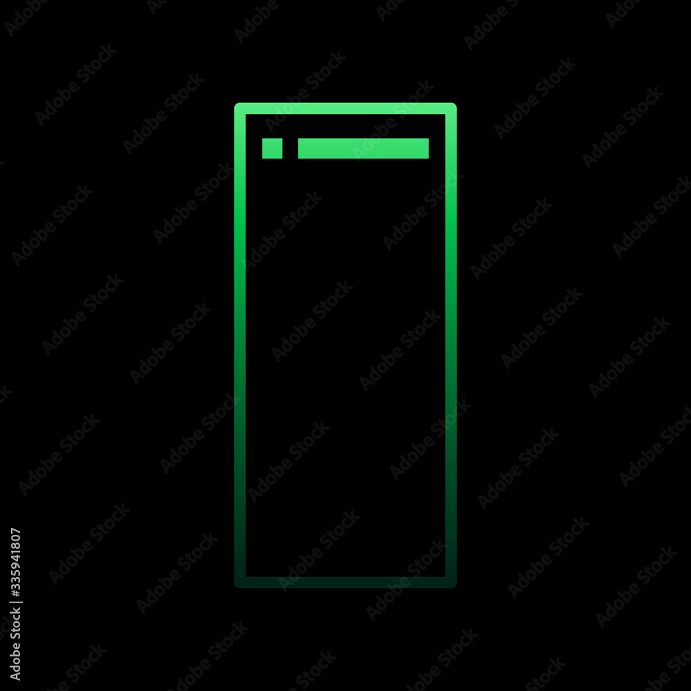 tablet nolan icon. Simple thin line, outline vector of internet things icons for ui and ux, website or mobile application tablet nolan icon. Simple thin line, outline vector of internet things icons for ui and ux, website or mobile application