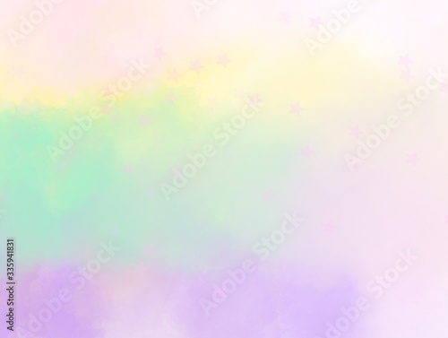 Pastel glitter vintage lights background. defocused. Dreamy colorful bokeh lights for backdrop. blur background.Concept from princess, Christmas, happy holiday, valentine, advertising, presentation