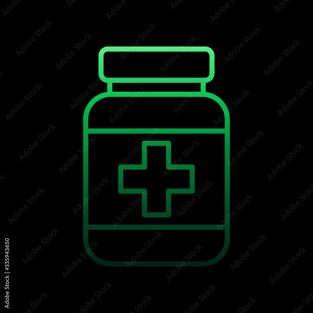 Drugs nolan icon. Simple thin line, outline vector of medical icons for ui and ux, website or mobile application Drugs nolan icon. Simple thin line, outline vector of medical icons for ui and ux, website or mobile application