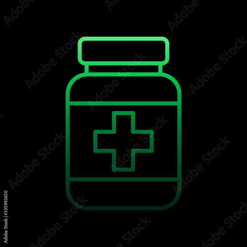 Drugs nolan icon. Simple thin line, outline vector of medical icons for ui and ux, website or mobile application