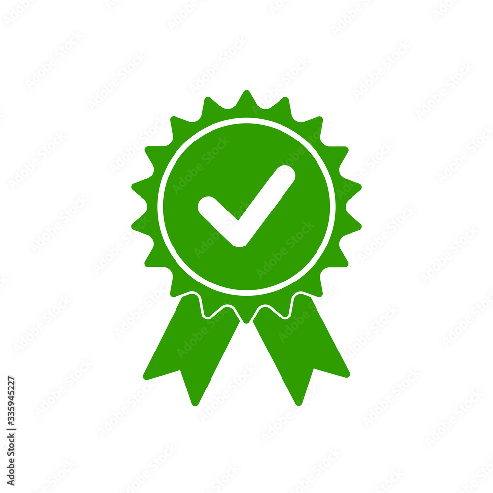 Approve and Reject Medal vector Icons Approve and Reject Medal vector Icons