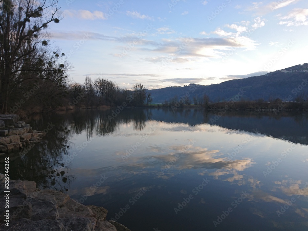 Eselschwanz, Naturschutzgebiet und Wanderwege bei St. Margrethen