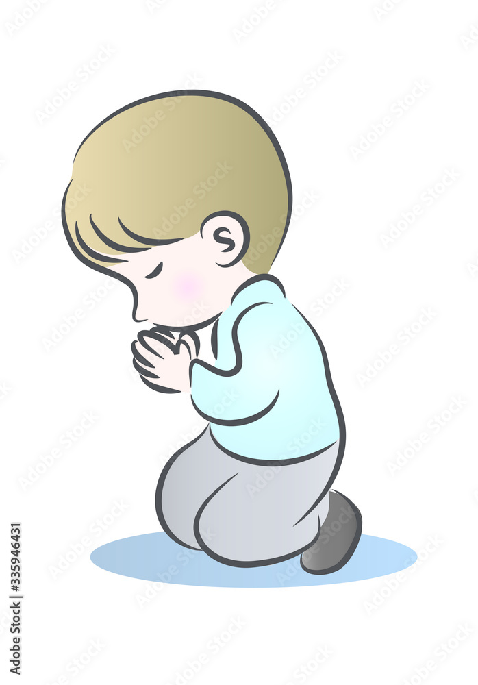 boy praying cartoon drawing boy praying cartoon drawing