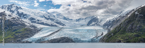 Breathtaking & unique Portage Glacier in Alaska. Taken in the Alaskan Summer when the temperatures are perfect. 
