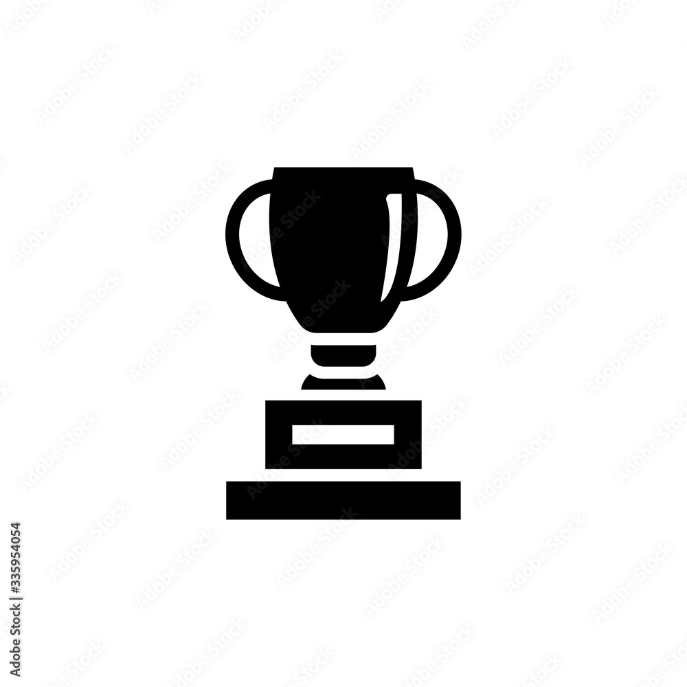 trophy icon vector design template trophy icon vector design template