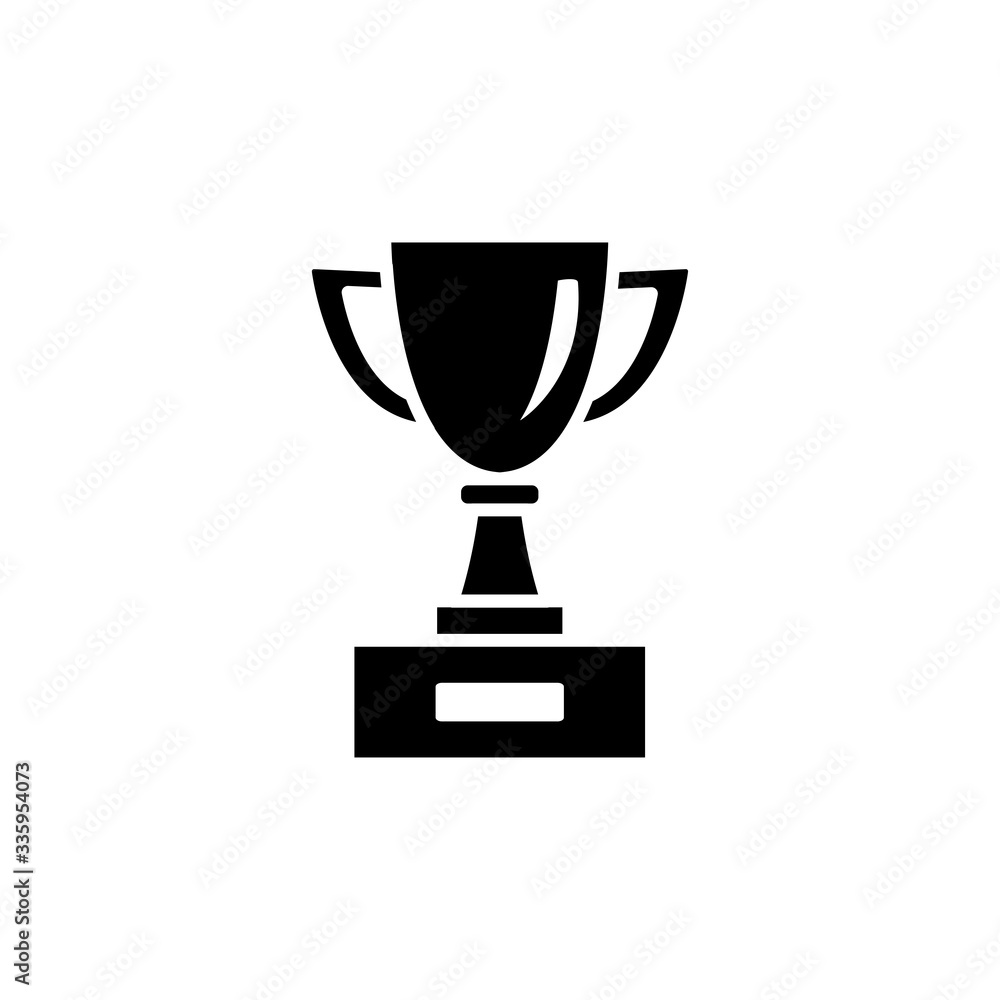 trophy icon vector design template trophy icon vector design template