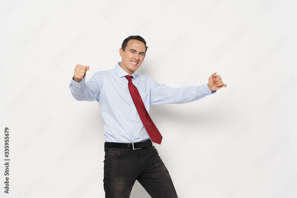 young businessman pointing at you young businessman pointing at you