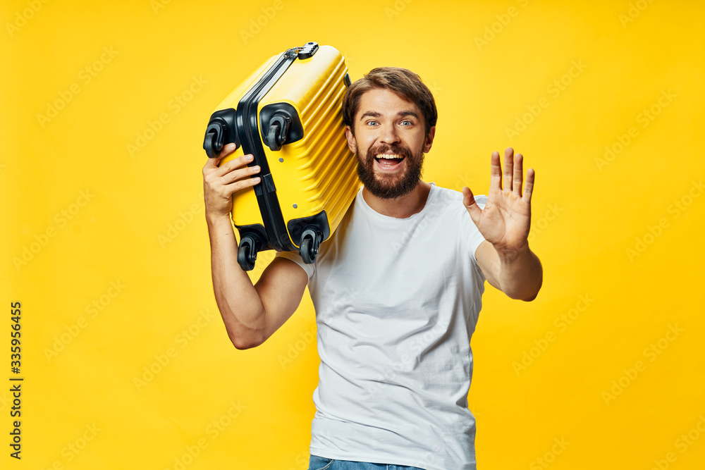 portrait of a young man with a drill portrait of a young man with a drill
