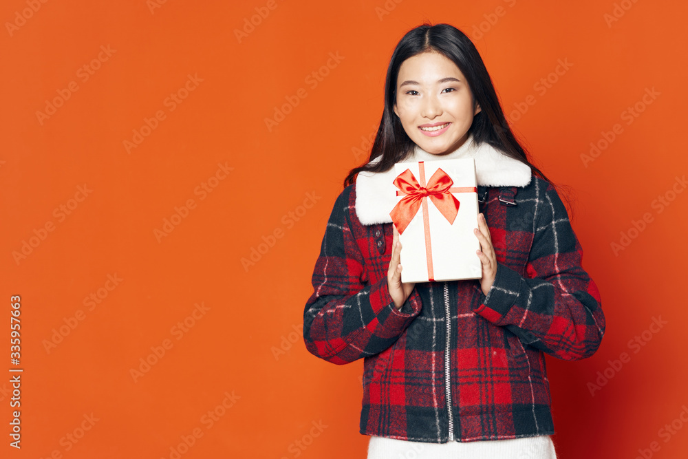 young woman with scarf young woman with scarf