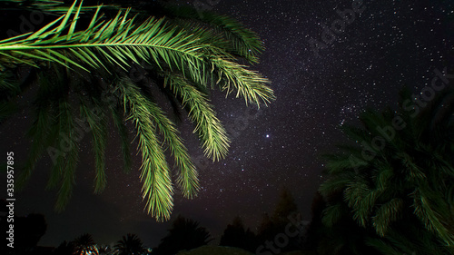 Sky full of stars in M'Hamid El Ghizlane. photo