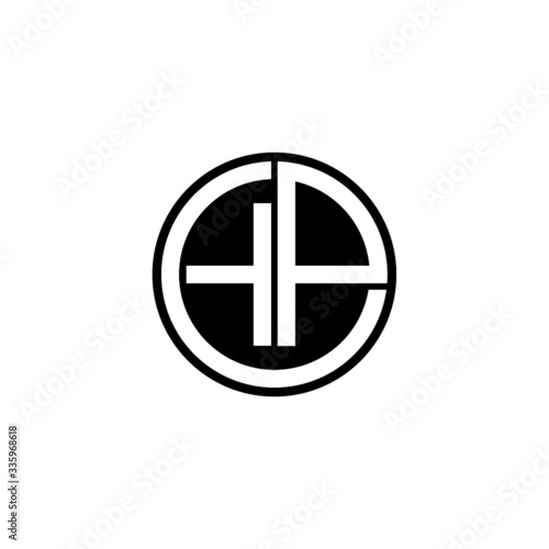 tpc letter original monogram logo design