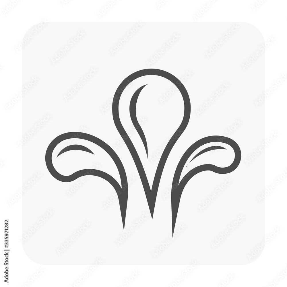 water abstract icon water abstract icon