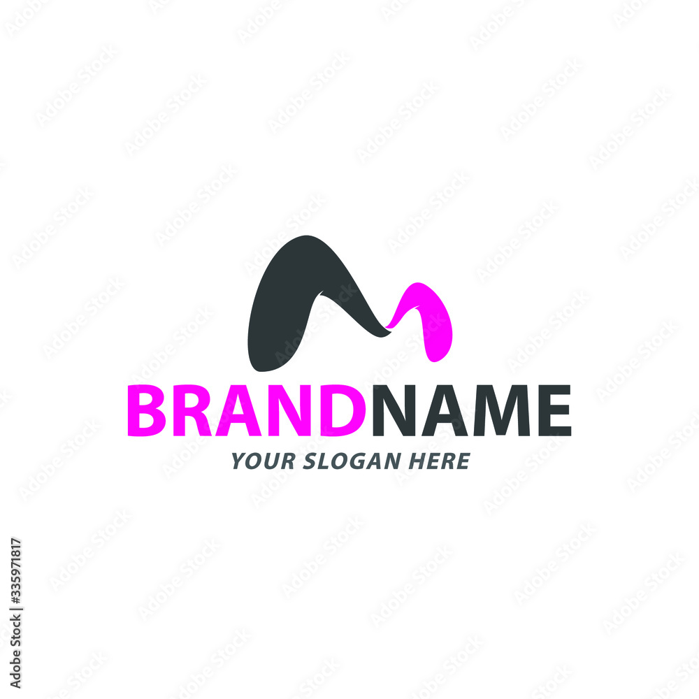 creative letter m logo design, vector creative letter m logo design, vector