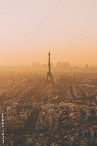 eiffel tower at sunset © Mariano