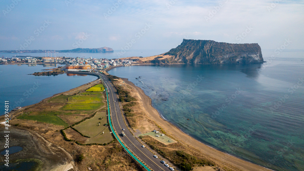 Seongsan ilchulbong Jeju island,South Korea