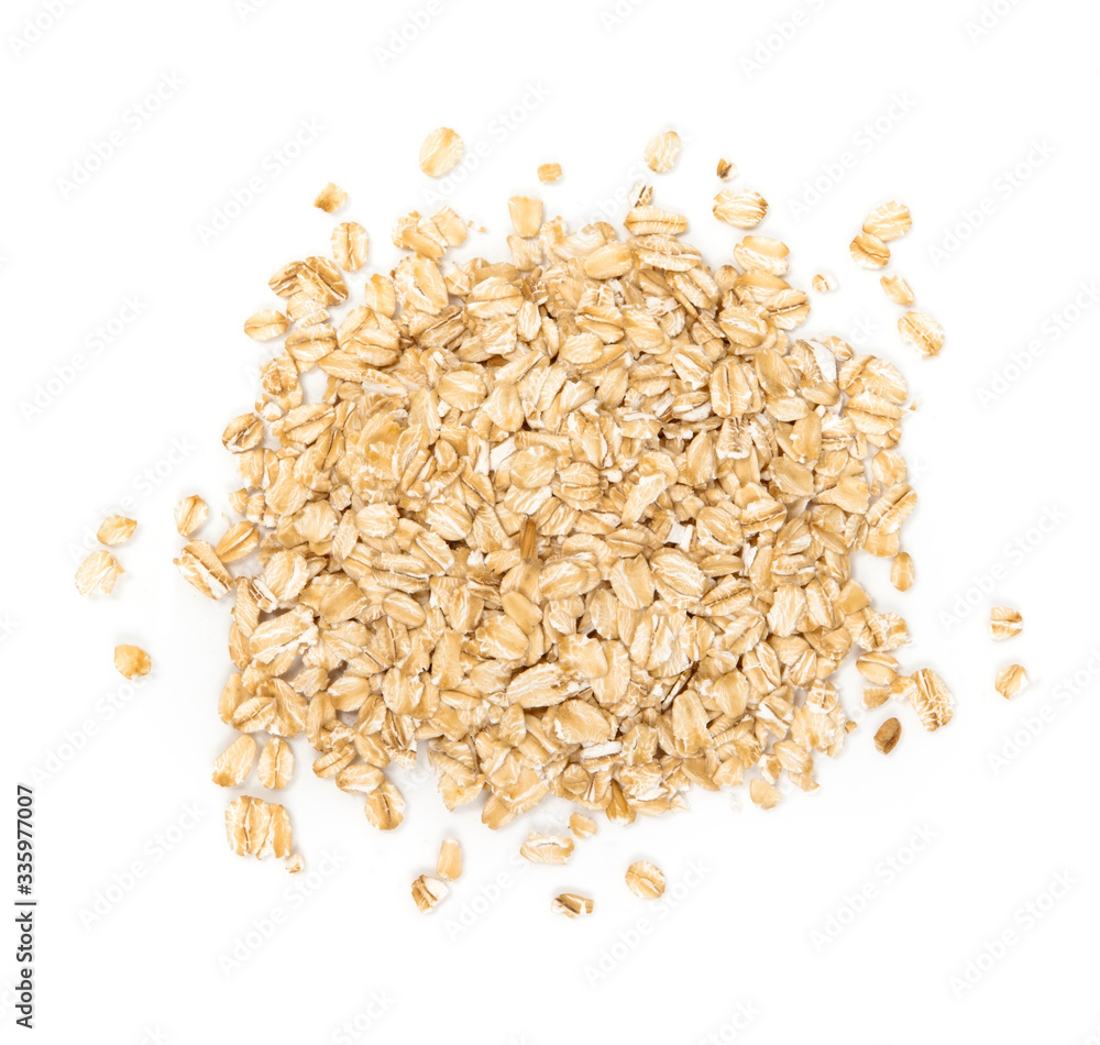 Pile of Rolled Oats Pile of Rolled Oats