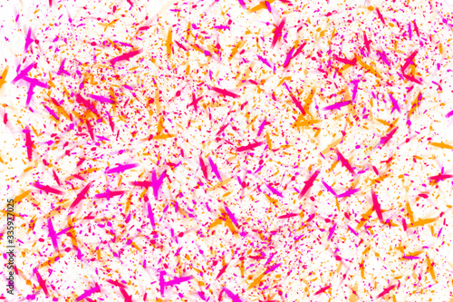 Abstract colorful confetti pattern 