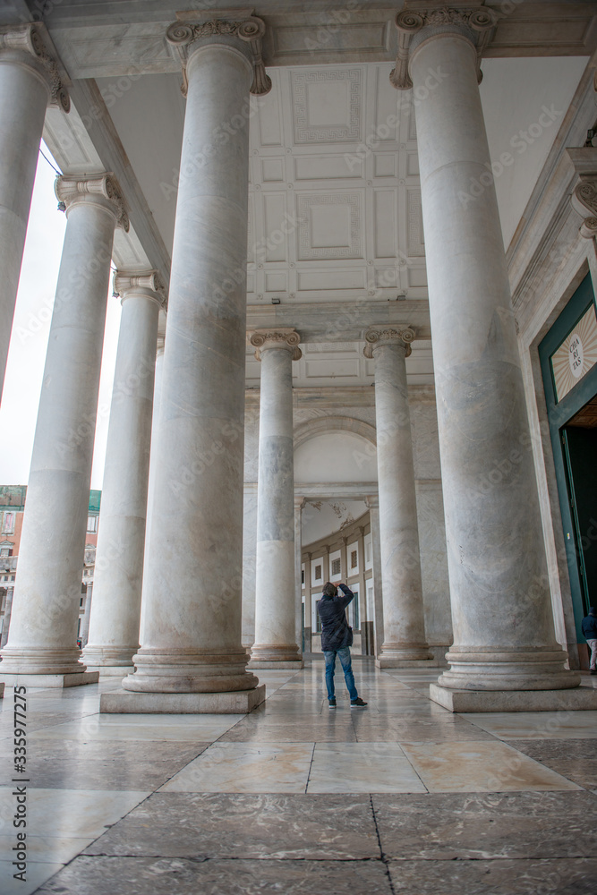 Obraz premium San Franciso di Paola portico