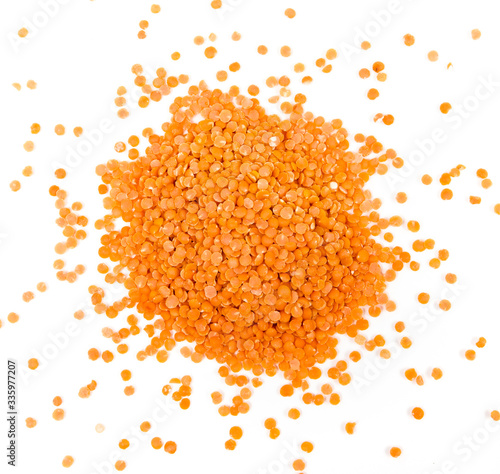 PIle of Red Lentils