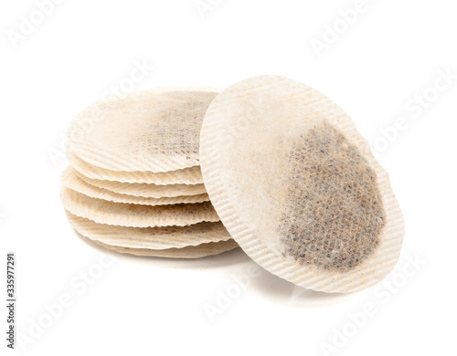 Tea Bag on a white background