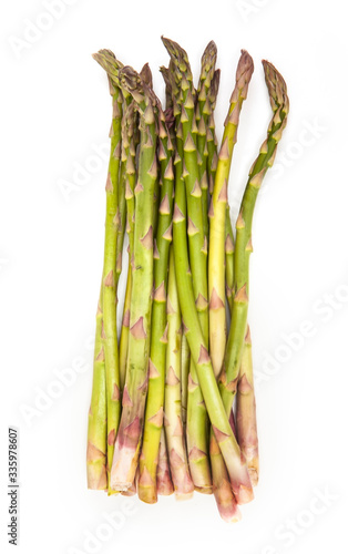 Asparagus on a White Background
