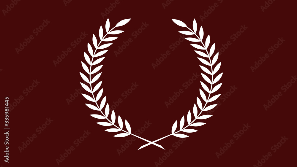Best wheat icon on red dark background.wheat icon Best wheat icon on red dark background.wheat icon