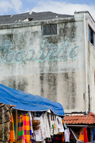 Colourful market in Mexico