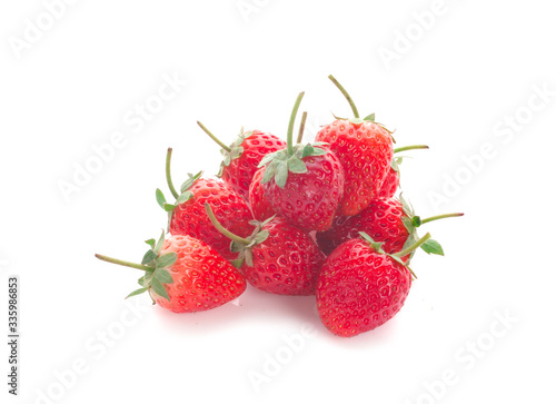 Strawberry an isolated on white background. Clipping Path