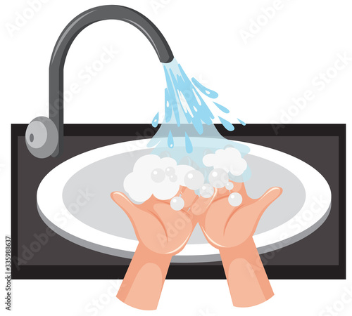 Cleaning hand protect from virus