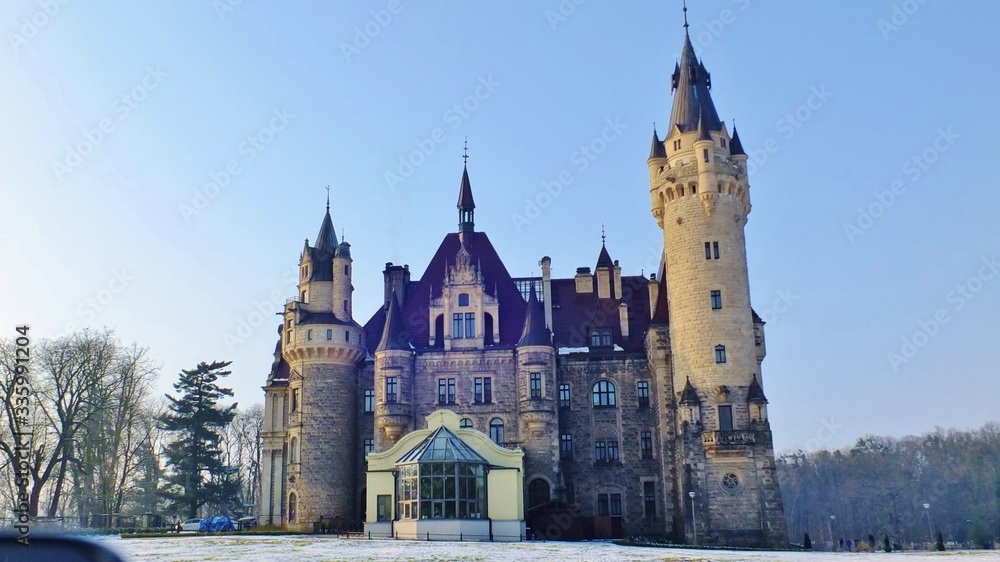 Pałac w Mosznej koło Krapkowic Polska